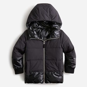 JCrew Crewcuts Girls Reversible Puffer Coat